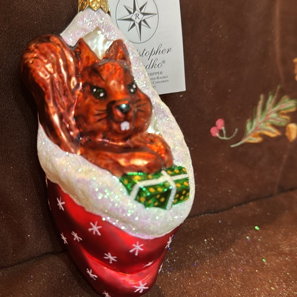 šā⬠Christopher Radko ornament āLittle Chipperā - Picture 3 of 7